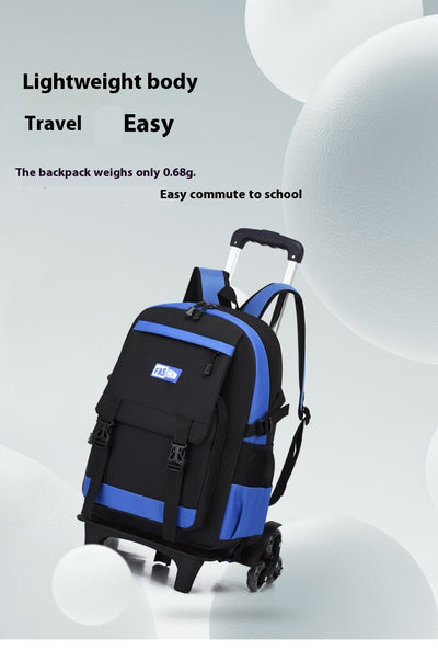 Mochila Escolar con Ruedas de Gran Capacidad para Primaria - Image 38