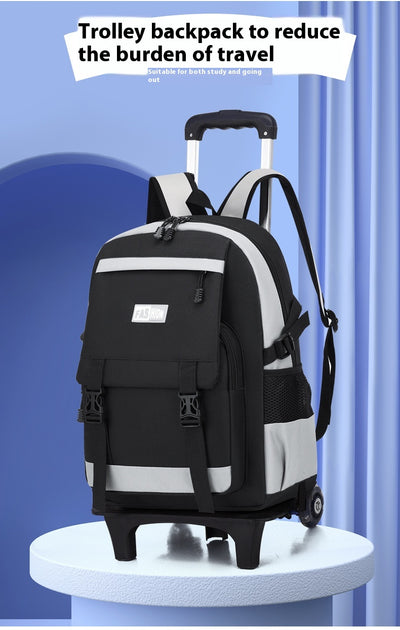 Mochila Escolar con Ruedas de Gran Capacidad para Primaria - Image 40