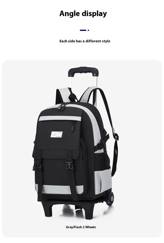 Mochila Escolar con Ruedas de Gran Capacidad para Primaria - Image 43