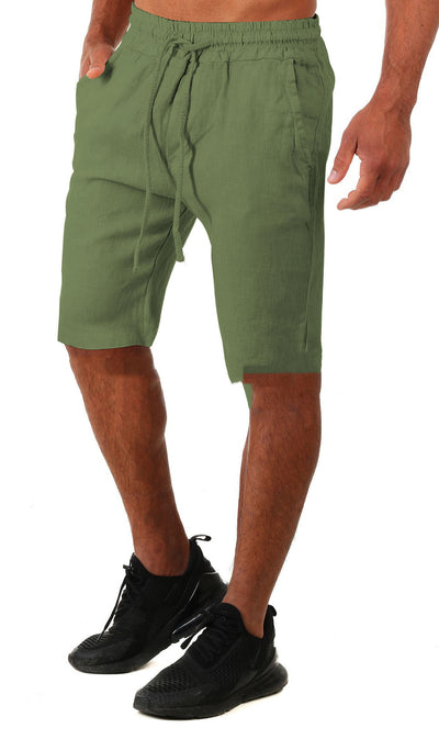 Pantalones de Playa Algodón Lino - Shorts Yoga y Fitness - Image 9
