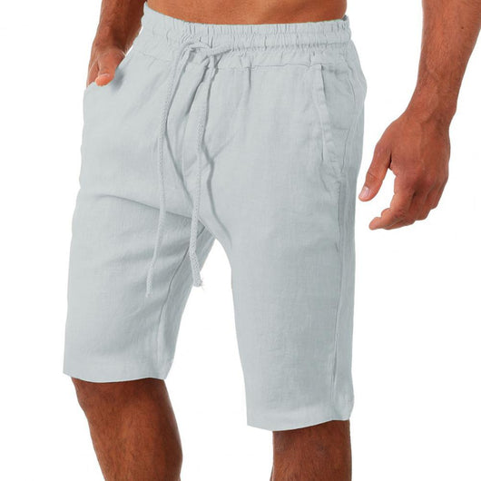 Pantalones de Playa Algodón Lino - Shorts Yoga y Fitness - Image 10