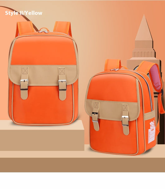 Mochila Escolar Impermeable con Descompresión Estilo Británico para Preescolar - Image 15