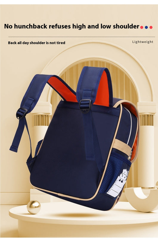 Mochila Escolar Impermeable con Descompresión Estilo Británico para Preescolar - Image 16