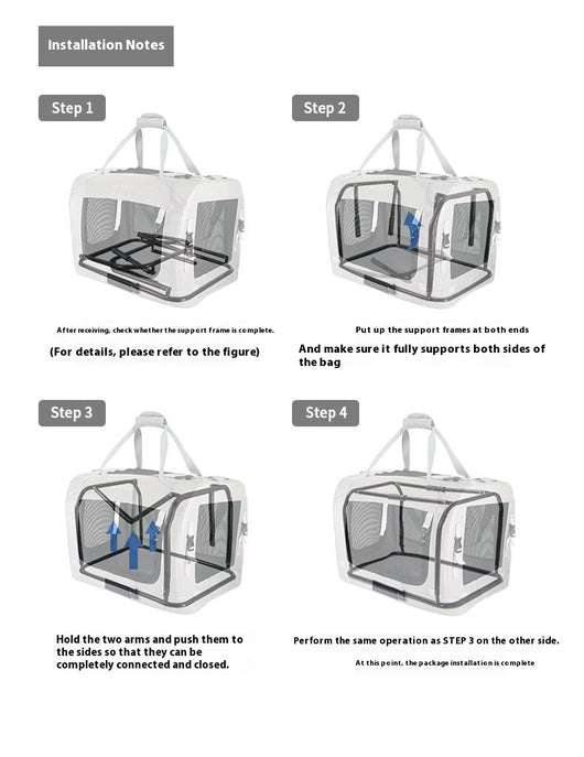Bolsa de Transporte Plegable para Gatos y Mascotas Grandes - Image 13