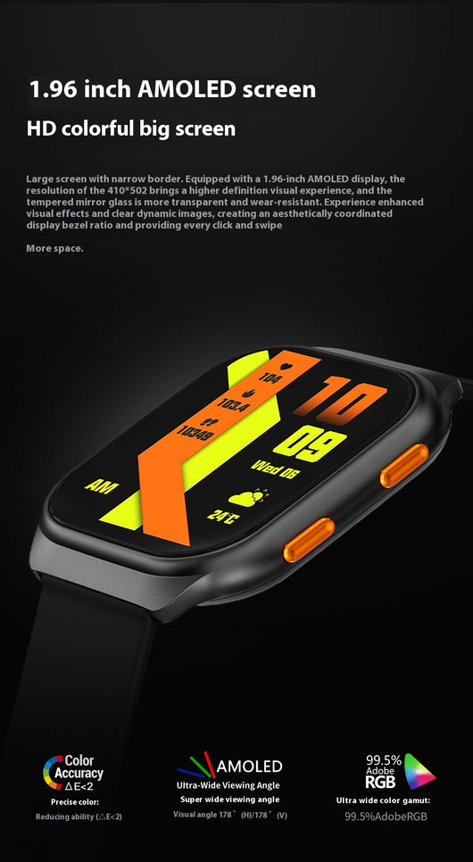 Reloj Inteligente FW16E con Pantalla Grande HD y Llamadas Inalámbricas - Image 16