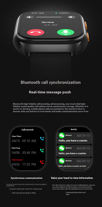 Reloj Inteligente FW16E con Pantalla Grande HD y Llamadas Inalámbricas - Image 26
