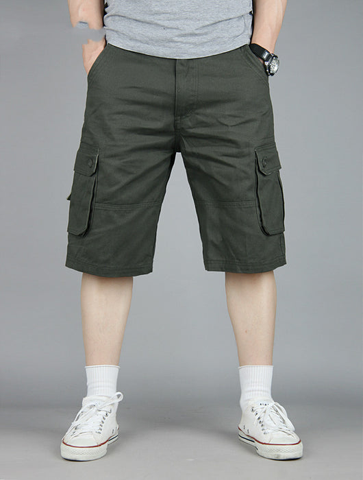 Shorts de Playa Casual con Bolsillos Funcionales para Hombre - Image 9