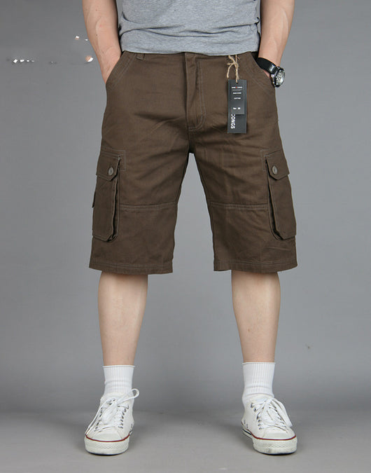 Shorts de Playa Casual con Bolsillos Funcionales para Hombre - Image 10