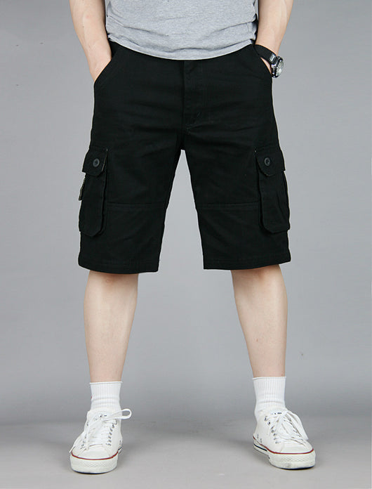 Shorts de Playa Casual con Bolsillos Funcionales para Hombre - Image 14
