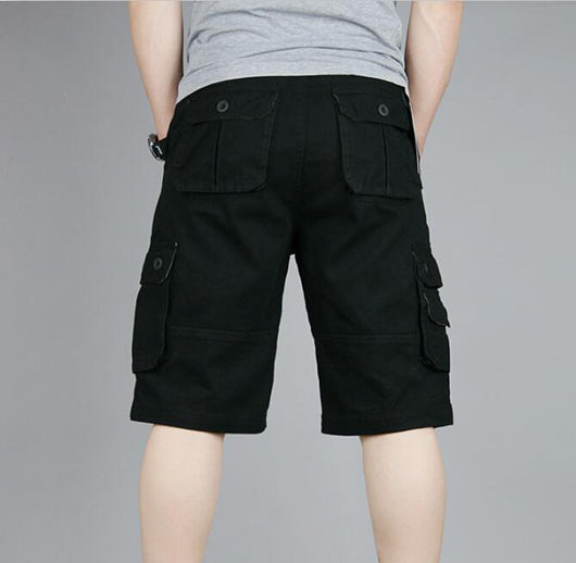 Shorts de Playa Casual con Bolsillos Funcionales para Hombre - Image 15
