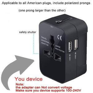 Adaptador Cargador Universal de Viaje Internacional - Image 16