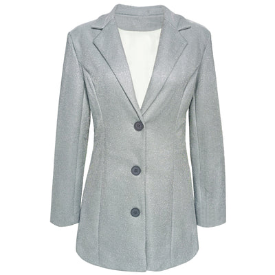 Blazer Casual Ajustado para Mujer - Elegancia Moderna - Image 48