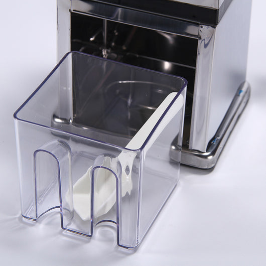 Picador de Hielo Manual de Acero Inoxidable Compacto - Image 16