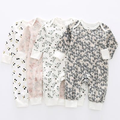 Pijama Enterizo de Algodón Orgánico para Bebé - Primavera y Otoño - Image 16