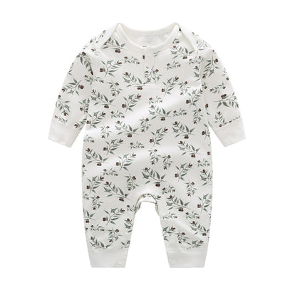Pijama Enterizo de Algodón Orgánico para Bebé - Primavera y Otoño - Image 19