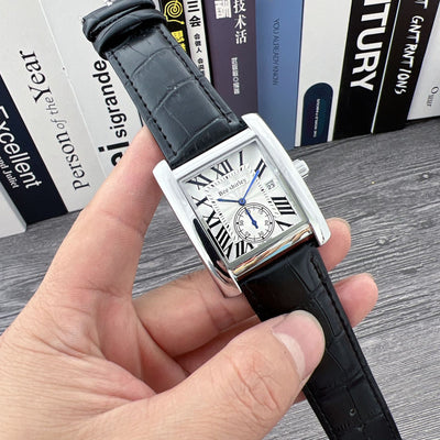 Reloj de Cuarzo Tanque Cuadrado para Hombre - Image 17