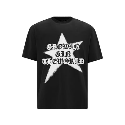 Playera Hombre Estampado Estrella de Cinco Puntas - Image 28