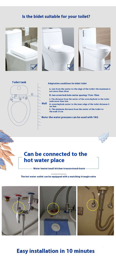 Asiento de Inodoro Inteligente con Calefacción Instantánea y Bidet Integrado - Image 21