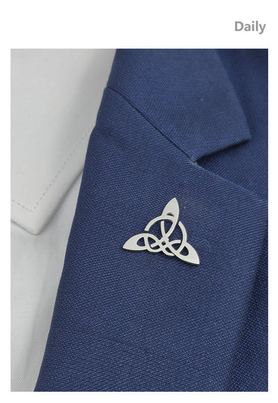 Gemelos de Traje Geométricos Triangulares Hueco para Hombre - Image 17