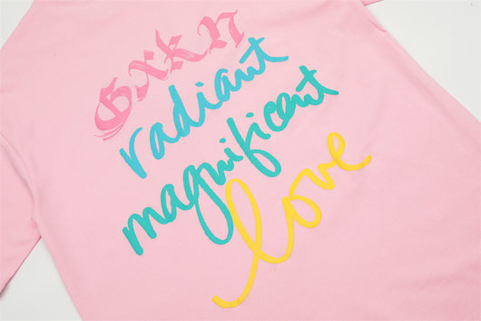 Camiseta Unisex con Estampado de Letras Pintadas a Mano - Image 27