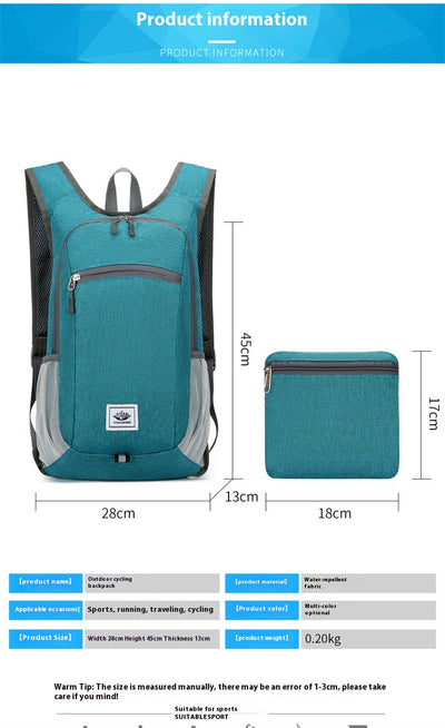 Bolsa Deportiva Plegable Ultraligera para Caminatas - Image 16