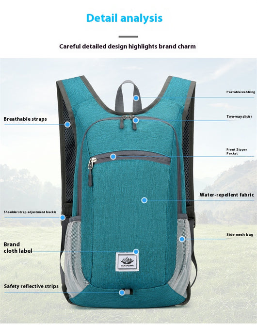 Bolsa Deportiva Plegable Ultraligera para Caminatas - Image 25