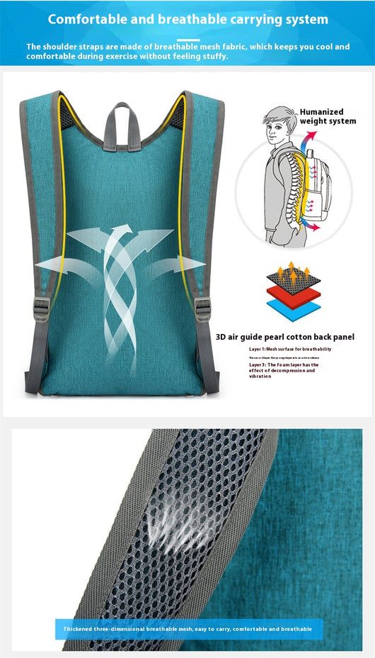 Bolsa Deportiva Plegable Ultraligera para Caminatas - Image 29