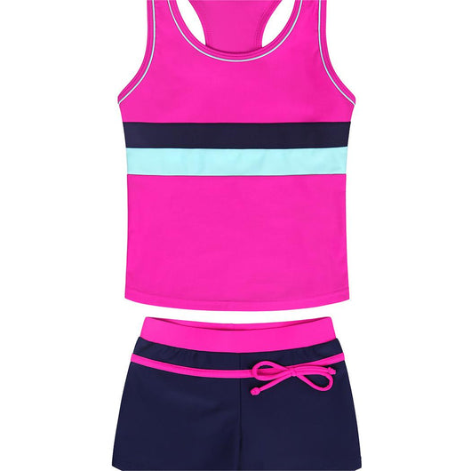 Traje de Baño Deportivo para Niñas con Protector de Pecho - Image 21