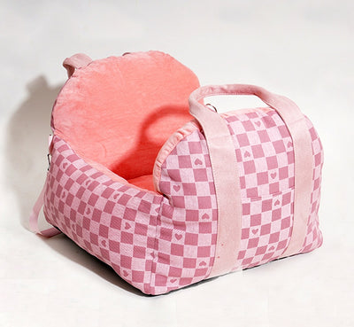 Cama Portátil de Moda para Perros Pequeños en Auto - Image 17