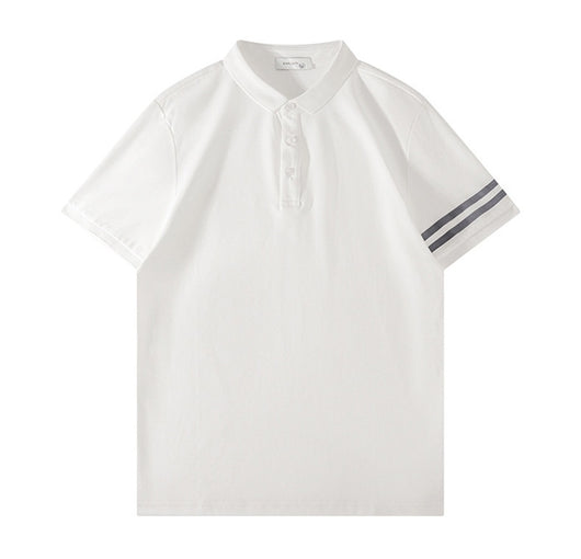 Polo Slim Fit Ice Silk Pearl Cotton para Hombre - Image 19