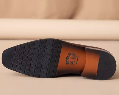 Zapatos de Cuero Versátiles para Hombre - Primavera y Otoño - Image 7