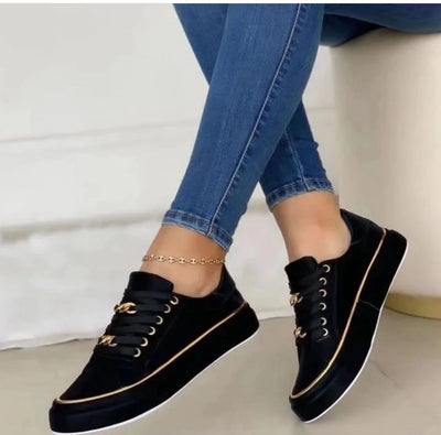 Zapatillas Deportivas Plataforma con Cadena - Estilo Urbano Bajo - Image 5