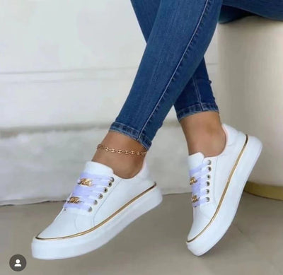 Zapatillas Deportivas Plataforma con Cadena - Estilo Urbano Bajo - Image 6