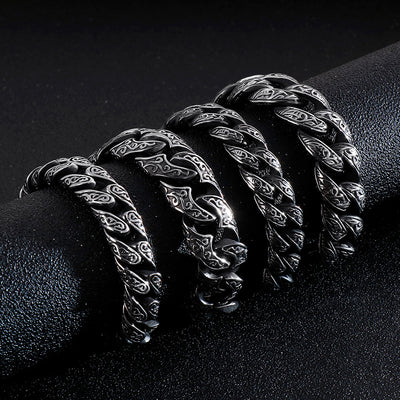 Pulsera de Eslabones Punk Acero Inoxidable - Image 13