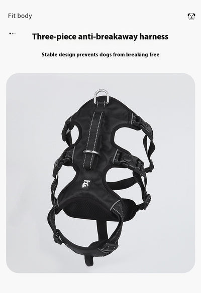Arnés de Pecho Antiescape para Perros Grandes con Cuerda de Tela Oxford - Image 18
