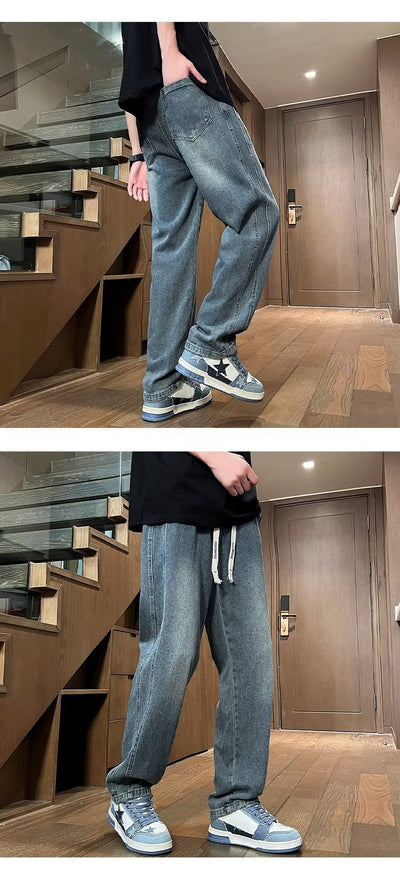 Pantalón Ancho Suelto Casual Ligero - Image 10