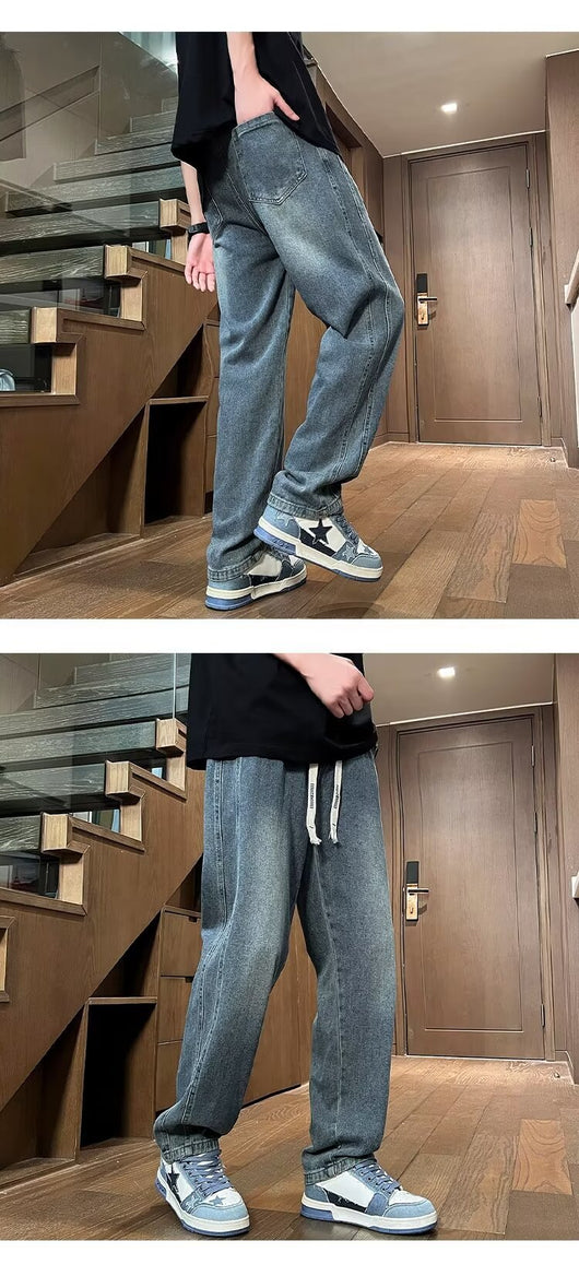 Pantalón Ancho Suelto Casual Ligero - Image 10