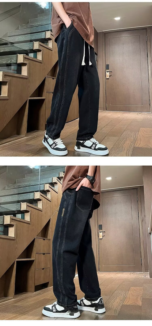 Pantalón Ancho Suelto Casual Ligero - Image 12