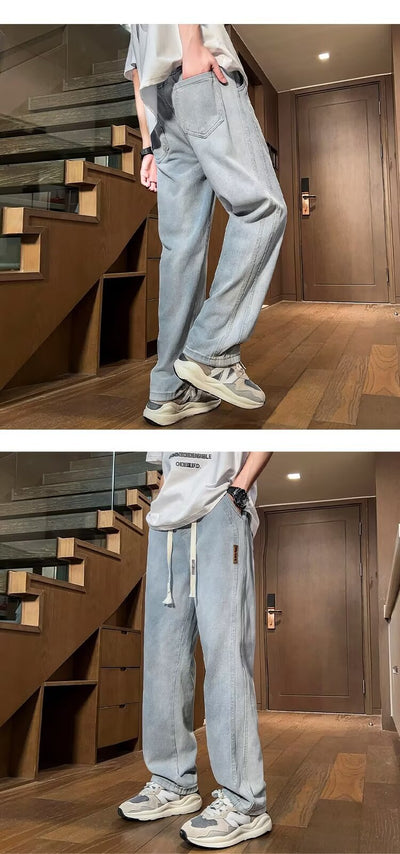 Pantalón Ancho Suelto Casual Ligero - Image 14