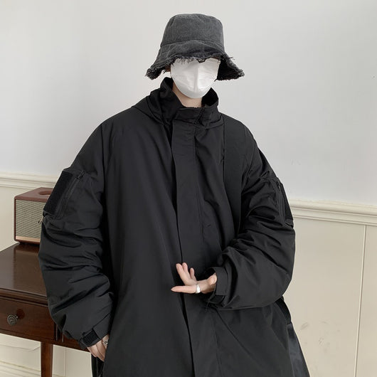 Chaqueta 3 en 1 con Cierre Velcro - Abrigo de Trabajo Versátil Estilo Japonés - Image 13