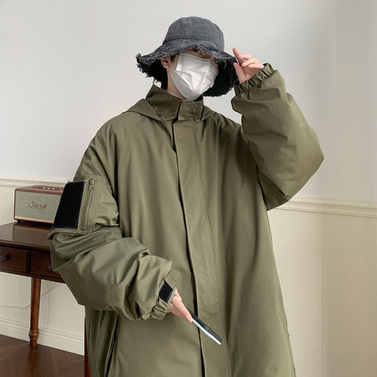 Chaqueta 3 en 1 con Cierre Velcro - Abrigo de Trabajo Versátil Estilo Japonés - Image 17