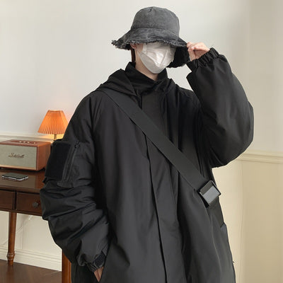 Chaqueta 3 en 1 con Cierre Velcro - Abrigo de Trabajo Versátil Estilo Japonés - Image 21