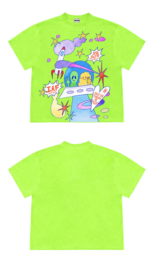 Camiseta Artística Diseño UFO Estilo Instagram - Image 19