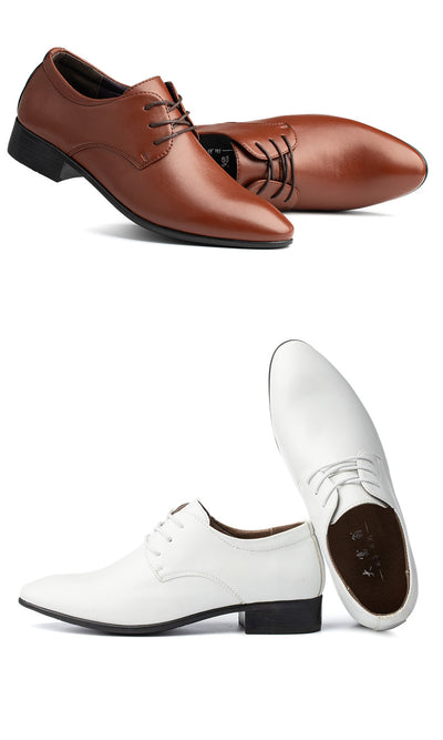 Zapatos de Cuero Casual Transpirables para Hombre - Image 7