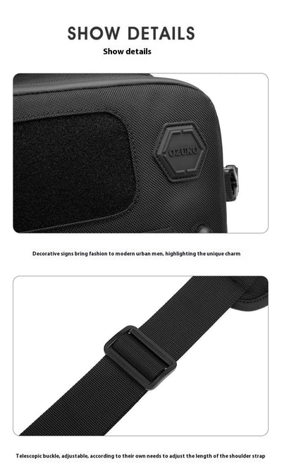 Bolsa Táctica Deportiva Impermeable para Pecho y Hombro - Image 17