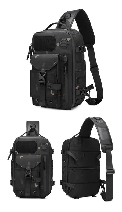 Bolsa Táctica Deportiva Impermeable para Pecho y Hombro - Image 20