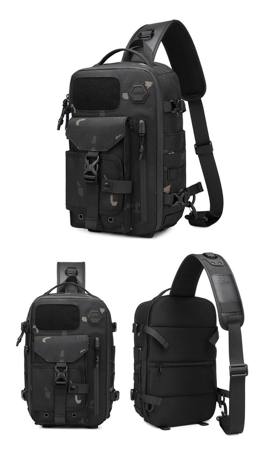 Bolsa Táctica Deportiva Impermeable para Pecho y Hombro - Image 20