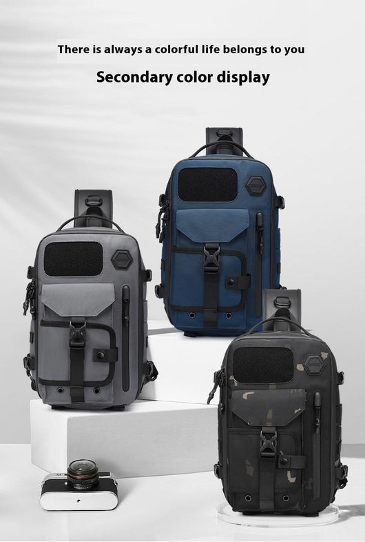 Bolsa Táctica Deportiva Impermeable para Pecho y Hombro - Image 21