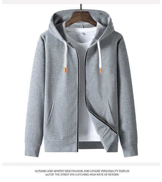 Sudadera Deportiva con Capucha Texturizada Waffle para Hombre - Image 40