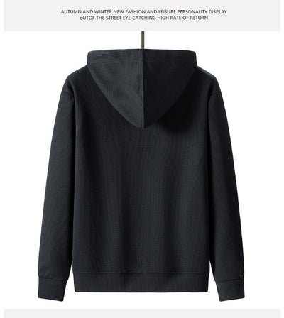 Sudadera Deportiva con Capucha Texturizada Waffle para Hombre - Image 42